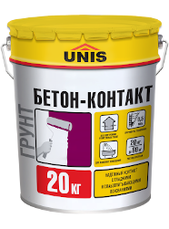 Грунт бетоноконтакт Unis 20 кг