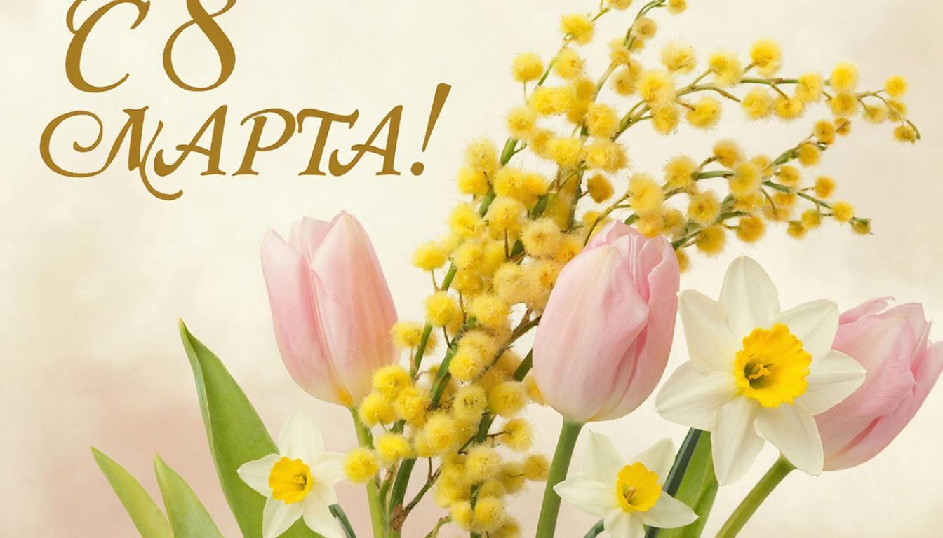фото Дорогие женщины! Поздравляем вас с  8 марта! 
