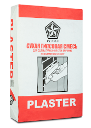 Штукатурка гипсовая Русеан Пластер серая 30 кг